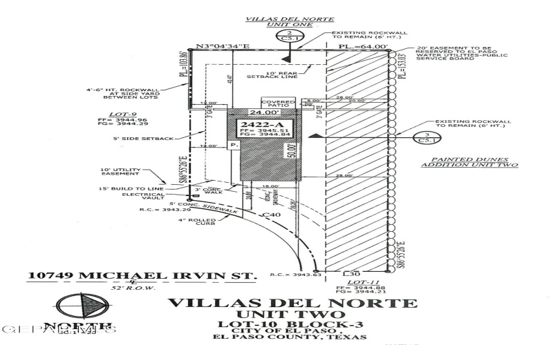 10749 Michael Irvin Street, El Paso, TX 79924, 3 Habitaciones Habitaciones , ,1 BañoBaños,Residential,En Venta,10749 Michael Irvin Street,0,929448
