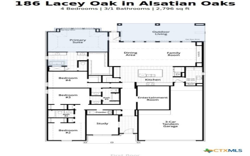 186 Lacey Oak, Castroville, TX 78009, 4 Bedrooms Bedrooms, ,3 BathroomsBathrooms,Residential,For Sale,186 Lacey Oak,0,579497