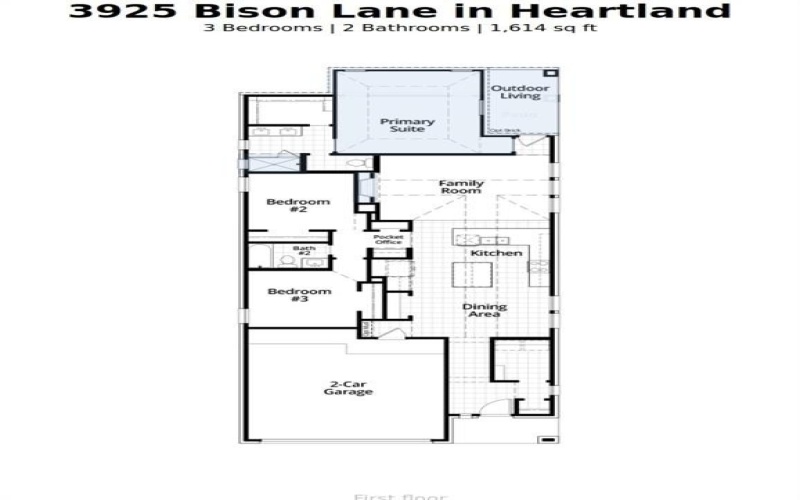 3925 Bison Lane, Heartland, TX 75126, 3 Bedrooms Bedrooms, ,2 BathroomsBathrooms,Residential,For Sale,3925 Bison Lane,0,21050085