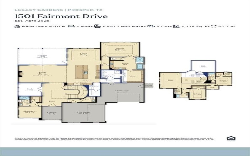 1501 Fairmont Drive, Prosper, TX 75078, 4 Bedrooms Bedrooms, ,5 BathroomsBathrooms,Residential,For Sale,1501 Fairmont Drive,0,21050098