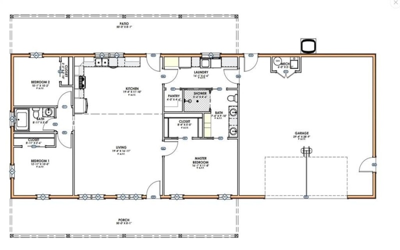 Barndo + 2 Acre Lot 6 Calk Road, Tioga, TX 76271, 3 Bedrooms Bedrooms, ,2 BathroomsBathrooms,Residential,For Sale,Barndo + 2 Acre Lot 6 Calk Road,0,21050131
