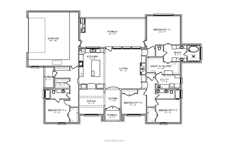 6697 Ridgeview Estates Lane, Bryan, TX 77808, 4 Habitaciones Habitaciones , ,3 BañosBaños,Residential,En Venta,6697 Ridgeview Estates Lane,0,25009455