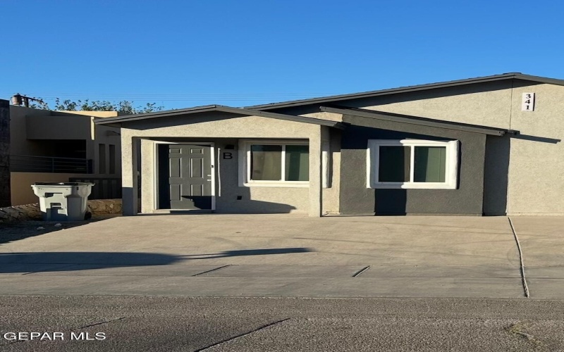 341 Kitt Road unit: B #B, El Paso, TX 79915, 1 Bedroom Bedrooms, ,1 BathroomBathrooms,Residential Multi Family,For Sale,341 Kitt Road unit: B,0,929807