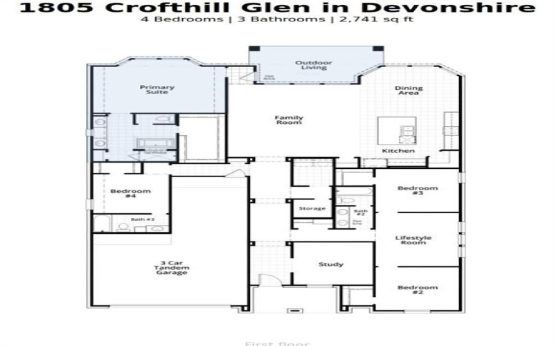 1805 Crofthill Glen, Forney, TX 75126, 4 Habitaciones Habitaciones , ,3 BañosBaños,Residential,En Venta,1805 Crofthill Glen,0,21055239
