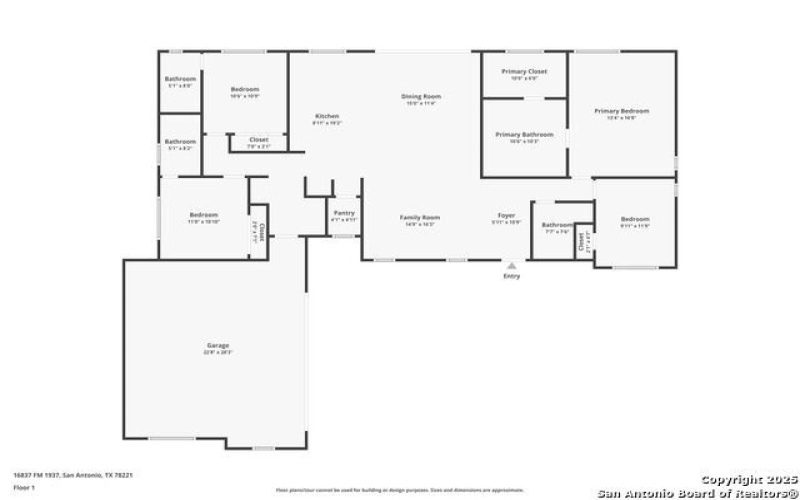 16837 FM 1937, San Antonio, TX 78221, 4 Bedrooms Bedrooms, ,5 BathroomsBathrooms,Residential,For Sale,16837 FM 1937,0,1907091