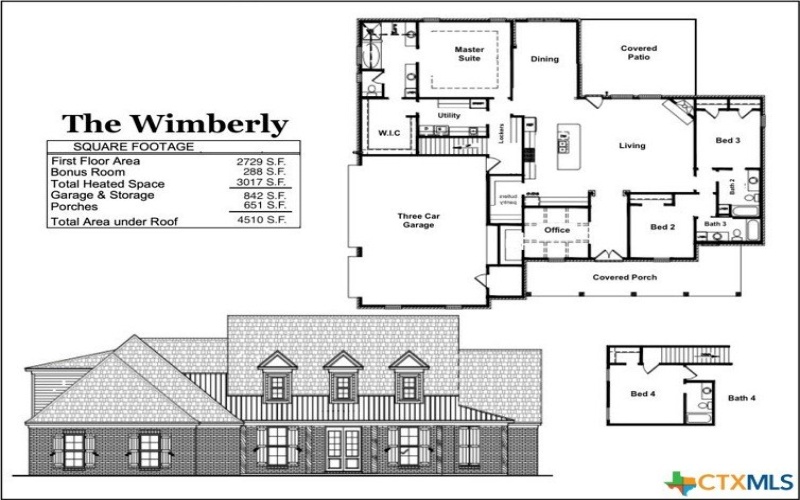 11012 Eagle Walk Boulevard, Salado, TX 76571, 4 Habitaciones Habitaciones , ,5 BañosBaños,Residential,En Venta,11012 Eagle Walk Boulevard,0,592511