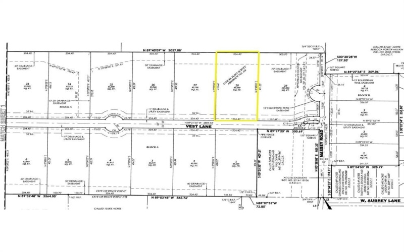 Lot 28 Vest Lane Road, Pilot Point, TX 76258, ,Land,For Sale,Lot 28 Vest Lane Road,0,21064218