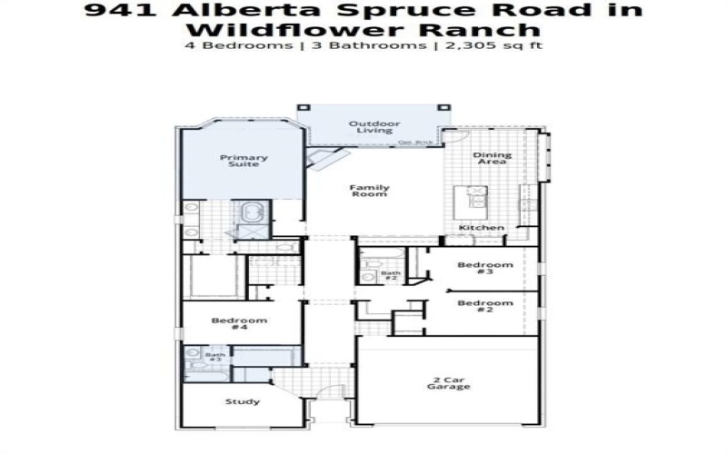 941 Alberta Spruce Road, Fort Worth, TX 76247, 4 Bedrooms Bedrooms, ,3 BathroomsBathrooms,Residential,For Sale,941 Alberta Spruce Road,0,21065149