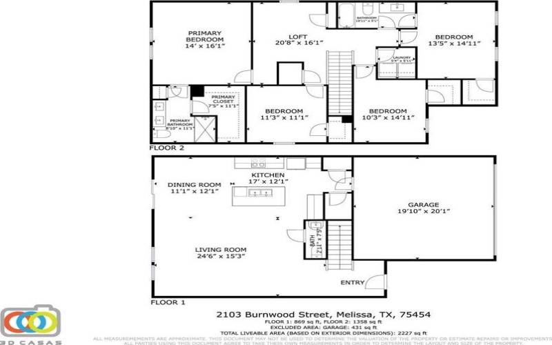 2103 Burnwood Street, Melissa, TX 75454, 4 Habitaciones Habitaciones , ,2 BañosBaños,Residential,En Venta,2103 Burnwood Street,0,21064649