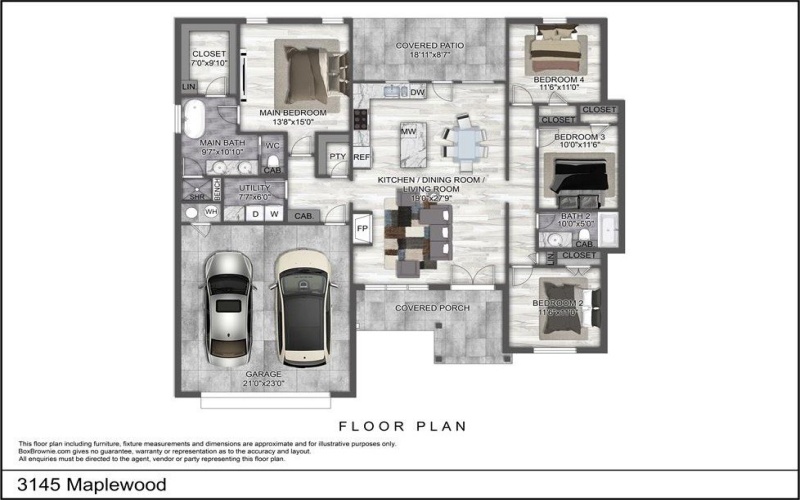 3145 Maplewood Dr, San Angelo, TX 76904, 4 Habitaciones Habitaciones , ,2 BañosBaños,Residential,En Venta,3145 Maplewood Dr,0,129133