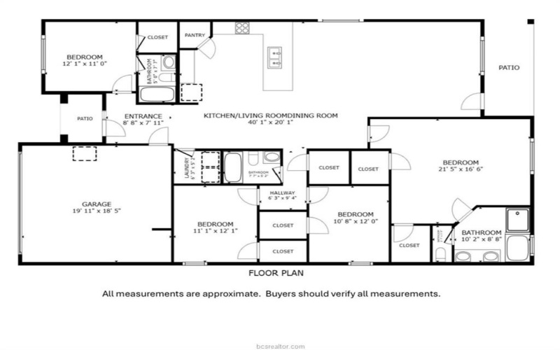 1929 Chief Street, Bryan, TX 77807, 4 Habitaciones Habitaciones , ,3 BañosBaños,Residential,En Venta,1929 Chief Street,0,25009864