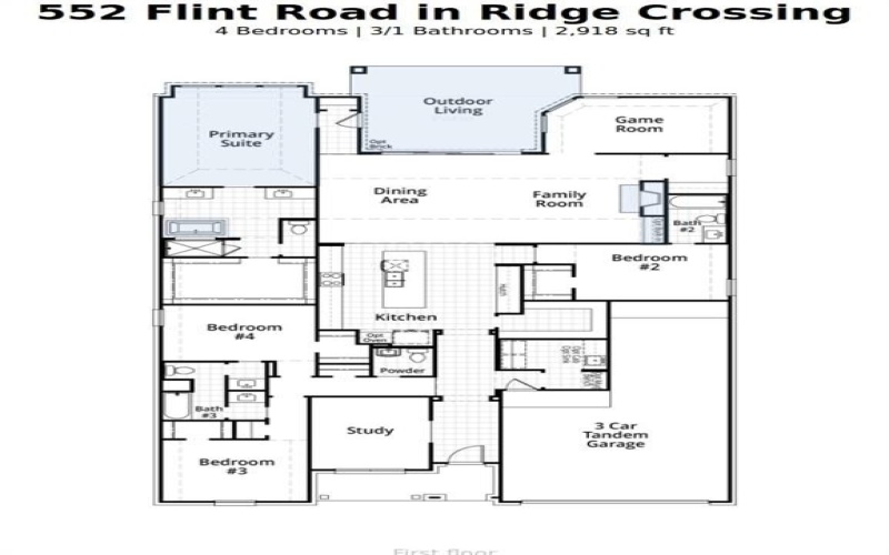 552 Flint Road, Waxahachie, TX 75167, 4 Bedrooms Bedrooms, ,3 BathroomsBathrooms,Residential,For Sale,552 Flint Road,0,21067847