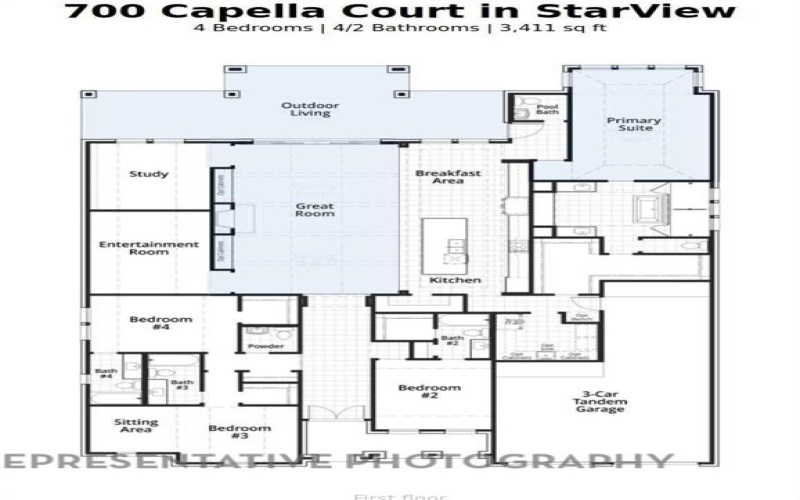 700 Capella Court, Prosper, TX 75078, 4 Bedrooms Bedrooms, ,5 BathroomsBathrooms,Residential,For Sale,700 Capella Court,0,21069698