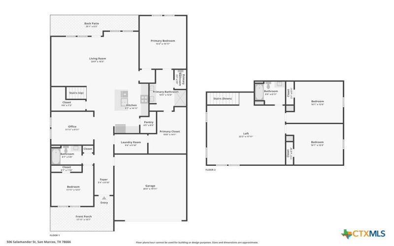 506 Salamander Street, San Marcos, TX 78666, 4 Bedrooms Bedrooms, ,3 BathroomsBathrooms,Residential,For Sale,506 Salamander Street,0,593879