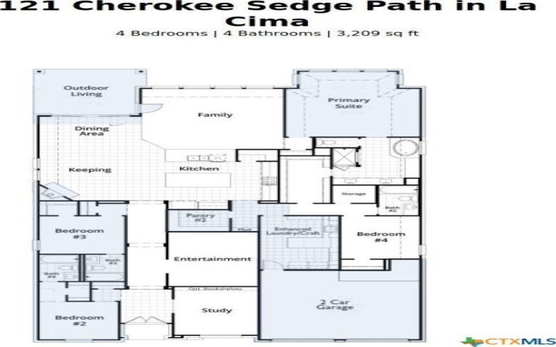 121 Cherokee Sedge Path, San Marcos, TX 78666, 4 Bedrooms Bedrooms, ,5 BathroomsBathrooms,Residential,For Sale,121 Cherokee Sedge Path,0,593903