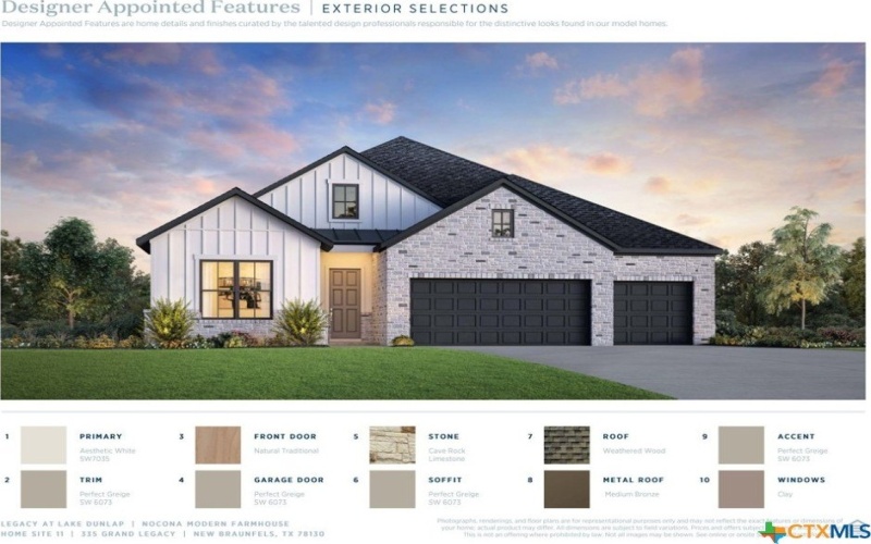 335 Grand Legacy, New Braunfels, TX 78130, 4 Habitaciones Habitaciones , ,3 BañosBaños,Residential,En Venta,335 Grand Legacy,0,594122