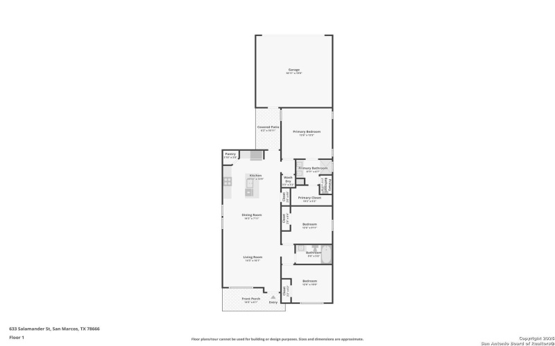 633 Salamander St, San Marcos, TX 78666, 3 Habitaciones Habitaciones , ,2 BañosBaños,Residential,En Venta,633 Salamander St,0,1911841