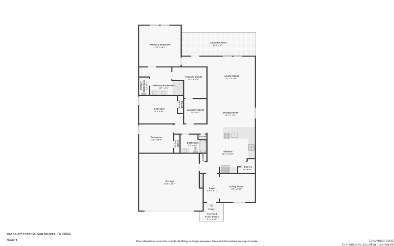 502 Salamander St, San Marcos, TX 78666, 3 Bedrooms Bedrooms, ,2 BathroomsBathrooms,Residential,For Sale,502 Salamander St,0,1911873
