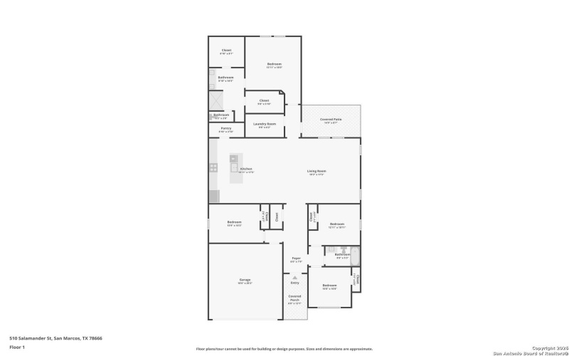 510 Salamander St, San Marcos, TX 78666, 4 Habitaciones Habitaciones , ,2 BañosBaños,Residential,En Venta,510 Salamander St,0,1911876