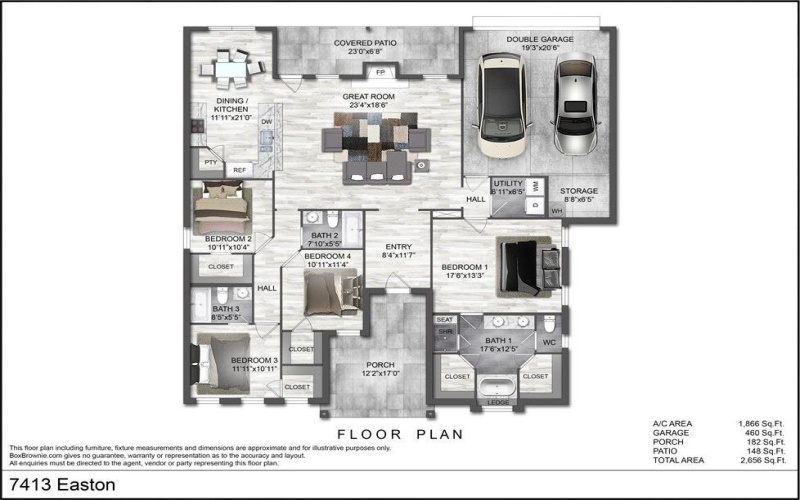 7413 Easton Ave, San Angelo, TX 76904, 4 Bedrooms Bedrooms, ,2 BathroomsBathrooms,Residential,For Sale,7413 Easton Ave,0,129244