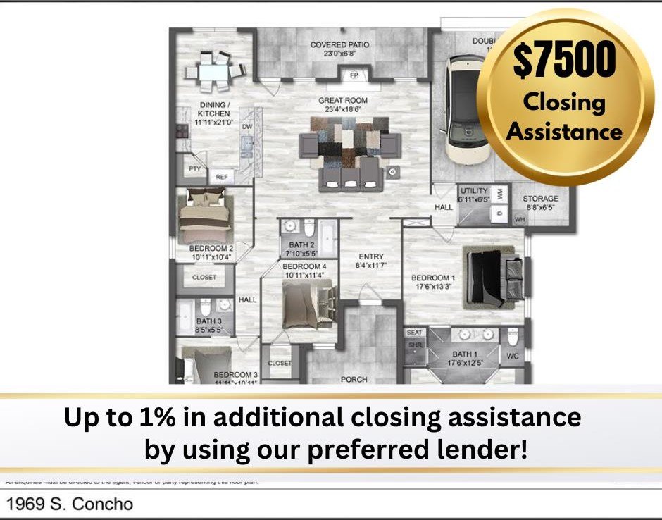 1969 S Concho Dr, San Angelo, TX 76904, 4 Bedrooms Bedrooms, ,3 BathroomsBathrooms,Residential,For Sale,1969 S Concho Dr,0,129245