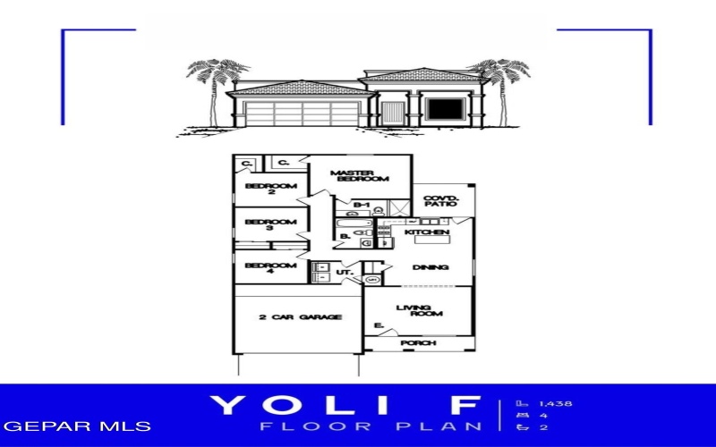 7325 John Gerald Way, El Paso, TX 79934, 4 Habitaciones Habitaciones , ,2 BañosBaños,Residential,En Venta,7325 John Gerald Way,921053