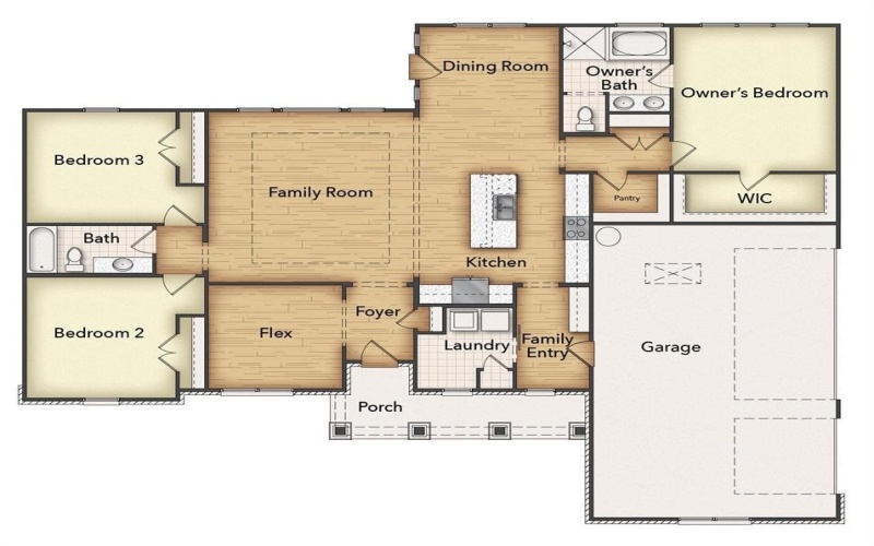 60 Roosevelt Lane, Valley View, TX 76272, 3 Bedrooms Bedrooms, ,2 BathroomsBathrooms,Residential,For Sale,60 Roosevelt Lane,0,21077816