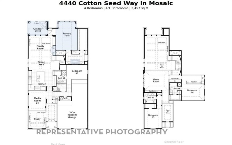 4440 Cotton Seed Way, Celina, TX 75078, 4 Bedrooms Bedrooms, ,5 BathroomsBathrooms,Residential,For Sale,4440 Cotton Seed Way,0,21078464