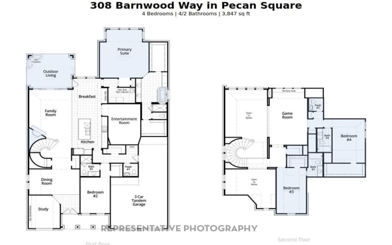 308 Barnwood Way, Northlake, TX 76247, 4 Bedrooms Bedrooms, ,5 BathroomsBathrooms,Residential,For Sale,308 Barnwood Way,0,21078543
