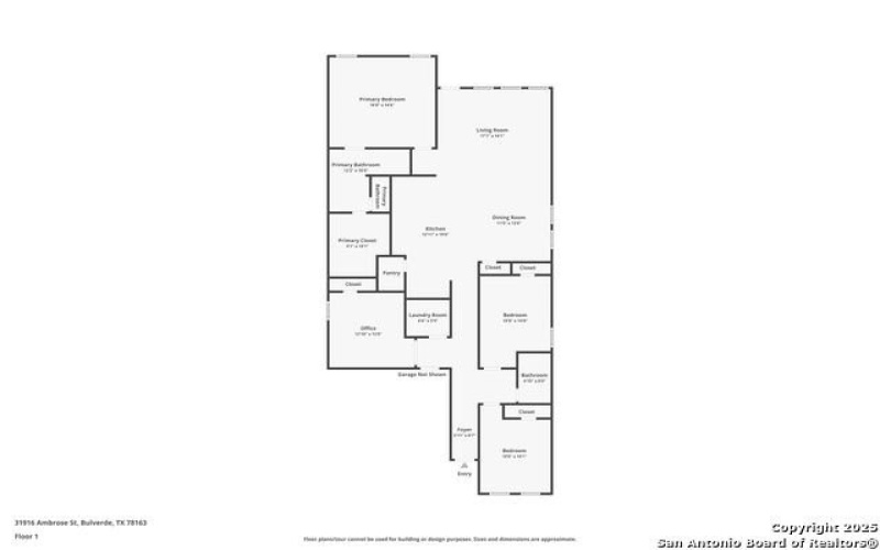 31916 Ambrose St, Bulverde, TX 78163, 3 Bedrooms Bedrooms, ,2 BathroomsBathrooms,Residential,For Sale,31916 Ambrose St,0,1913081