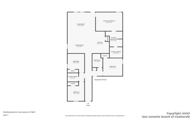 7622 Bohemian Grove, San Antonio, TX 78227, 4 Bedrooms Bedrooms, ,2 BathroomsBathrooms,Residential,For Sale,7622 Bohemian Grove,0,1913156
