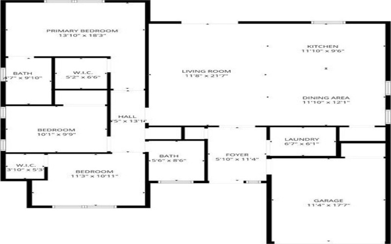 316 Beckham Street W, Sulphur Springs, TX 75482, 3 Bedrooms Bedrooms, ,2 BathroomsBathrooms,Residential,For Sale,316 Beckham Street W,0,21080719