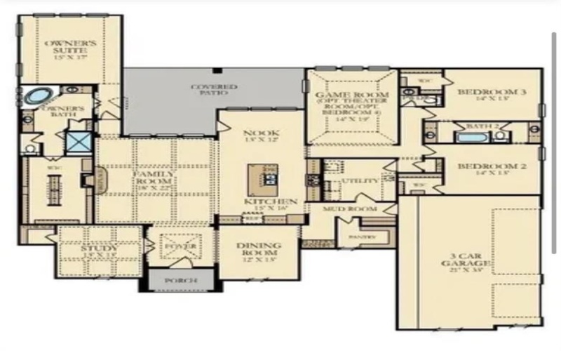901 Bluebonnet Drive, Keller, TX 76248, 3 Habitaciones Habitaciones , ,2 BañosBaños,Residential,En Venta,901 Bluebonnet Drive,0,21073654