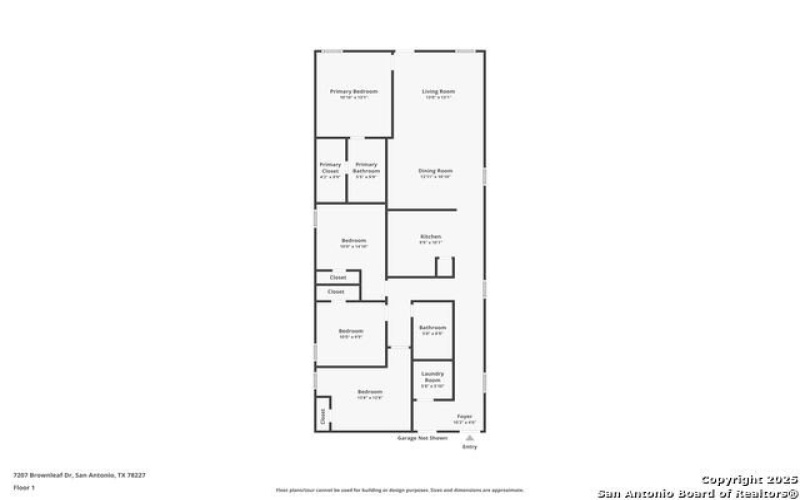 7207 Brownleaf Dr, San Antonio, TX 78227, 4 Habitaciones Habitaciones , ,2 BañosBaños,Residential,En Venta,7207 Brownleaf Dr,0,1914515