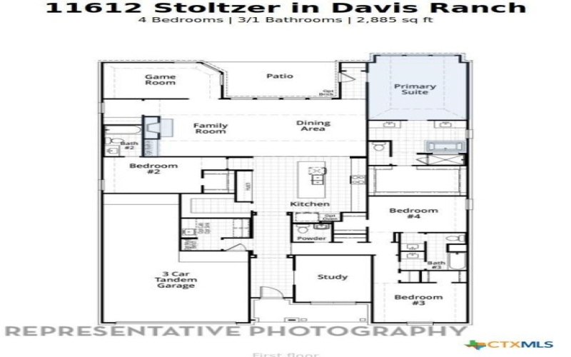11612 Stoltzer, San Antonio, TX 78254, 4 Habitaciones Habitaciones , ,3 BañosBaños,Residential,En Venta,11612 Stoltzer,0,595314