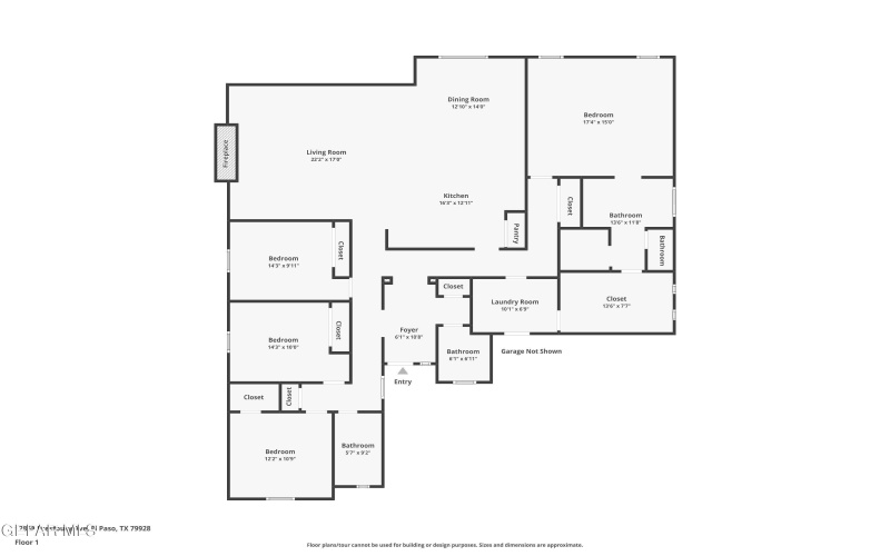 12868 PRESTBURY Avenue, El Paso, TX 79928, 4 Habitaciones Habitaciones , ,2 BañosBaños,Residential,En Venta,12868 PRESTBURY Avenue,0,932116