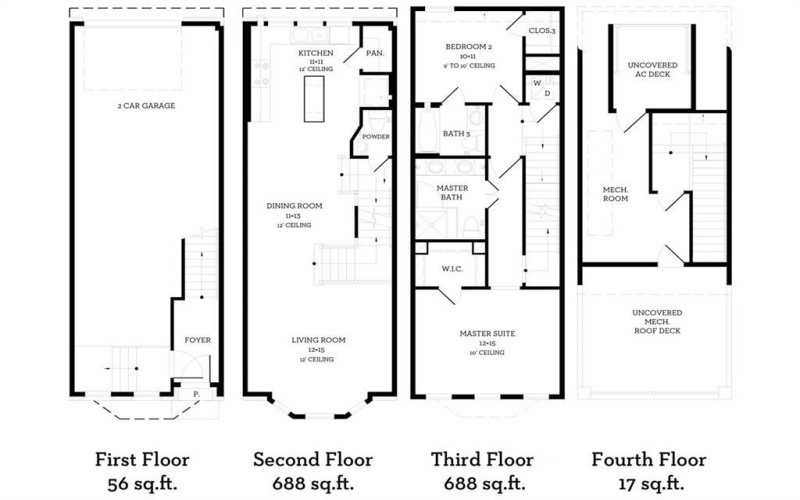 4636 Warwood Lane, Dallas, TX 75219, 2 Habitaciones Habitaciones , ,2 BañosBaños,Residential,En Venta,4636 Warwood Lane,0,21088112