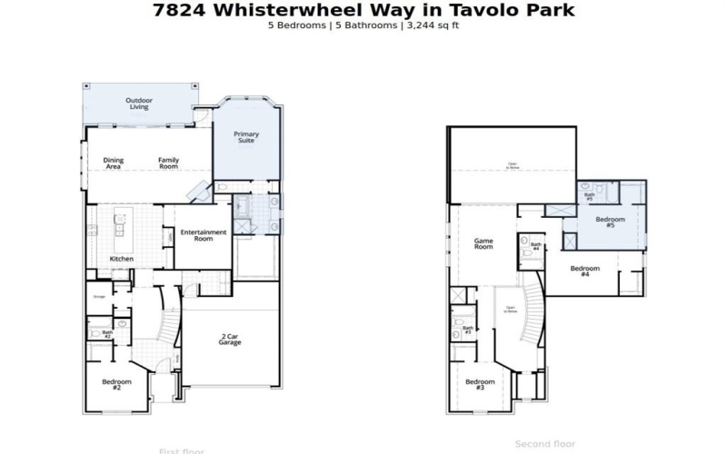 7824 Whisterwheel Way, Fort Worth, TX 76123, 5 Bedrooms Bedrooms, ,6 BathroomsBathrooms,Residential,For Sale,7824 Whisterwheel Way,0,21088933