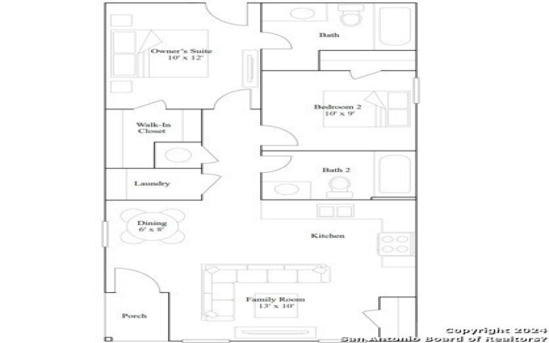 6820 Chert Chase, Elmendorf, TX 78263, 2 Habitaciones Habitaciones , ,2 BañosBaños,Residential,En Venta,6820 Chert Chase,0,1916559