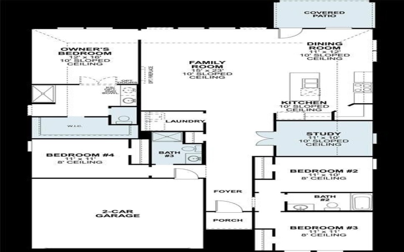 3925 Birch Lane, Denton, TX 76226, 4 Habitaciones Habitaciones , ,3 BañosBaños,Residential,En Venta,3925 Birch Lane,0,21091213