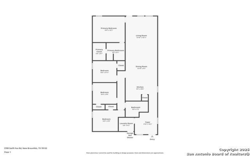 3789 Swift Fox Rd, New Braunfels, TX 78130, 4 Bedrooms Bedrooms, ,2 BathroomsBathrooms,Residential,For Sale,3789 Swift Fox Rd,0,1917622