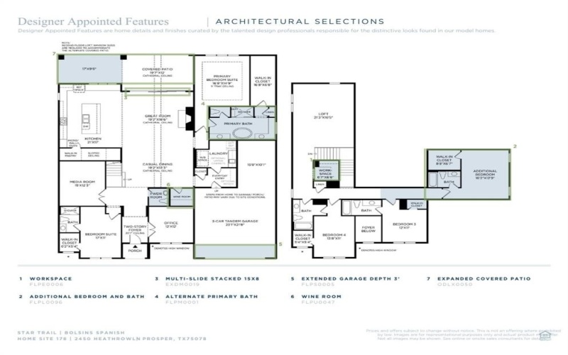 2450 Heathrow Lane, Prosper, TX 75078, 5 Habitaciones Habitaciones , ,6 BañosBaños,Residential,En Venta,2450 Heathrow Lane,0,21095410