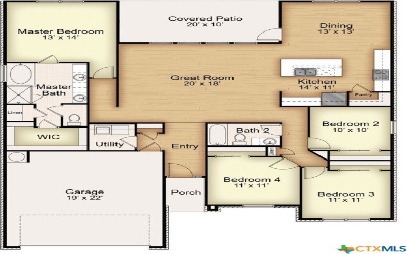10223 Kimberlite Drive, Temple, TX 76502, 4 Bedrooms Bedrooms, ,2 BathroomsBathrooms,Residential,For Sale,10223 Kimberlite Drive,0,595366