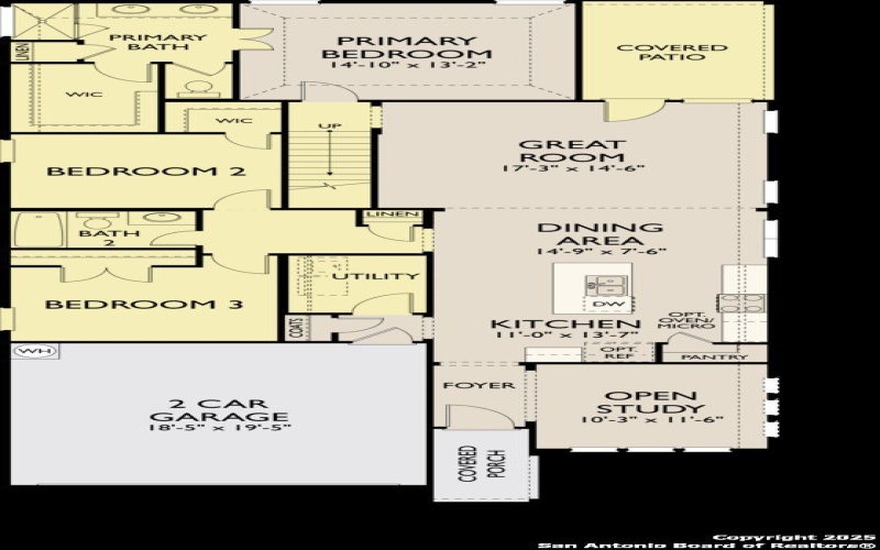 1414 Lockett Falls, San Antonio, TX 78245, 3 Bedrooms Bedrooms, ,2 BathroomsBathrooms,Residential,For Sale,1414 Lockett Falls,0,1873322