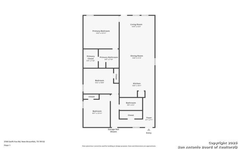 3836 Swift Fox Rd, New Braunfels, TX 78130, 3 Bedrooms Bedrooms, ,2 BathroomsBathrooms,Residential,For Sale,3836 Swift Fox Rd,0,1919143