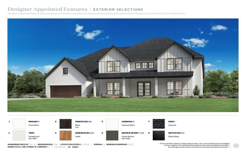 3961 Kinney Street, Prosper, TX 75078, 5 Habitaciones Habitaciones , ,6 BañosBaños,Residential,En Venta,3961 Kinney Street,0,21098657