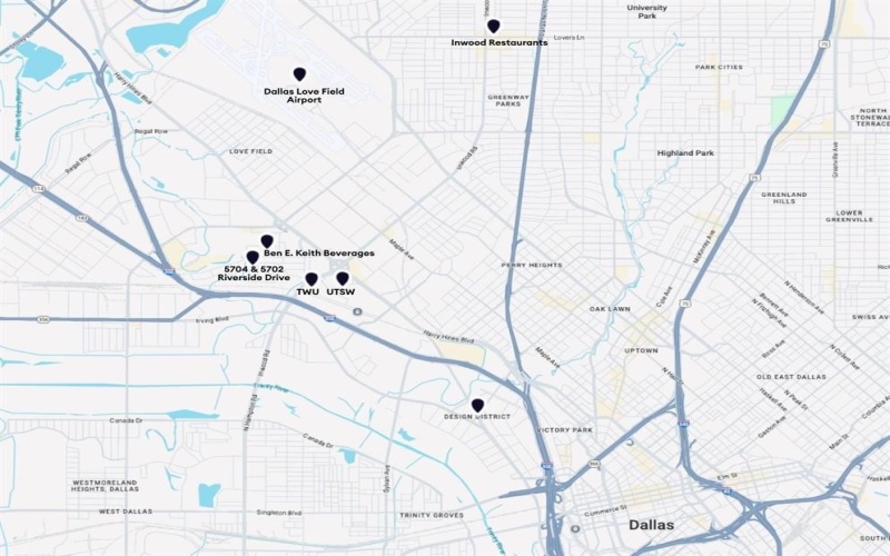 5704 Riverside Drive, Dallas, TX 75235, 2 Habitaciones Habitaciones , ,3 BañosBaños,Residential Multi Family,En Venta,5704 Riverside Drive,0,20956344