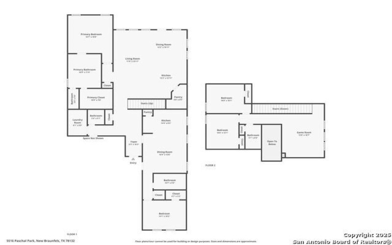 5516 Paschal Park, New Braunfels, TX 78132, 4 Bedrooms Bedrooms, ,3 BathroomsBathrooms,Residential,For Sale,5516 Paschal Park,0,1920395