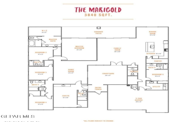 6923 Levee Circle, El Paso, TX 79932, 6 Bedrooms Bedrooms, ,6 BathroomsBathrooms,Residential,For Sale,6923 Levee Circle,0,933203