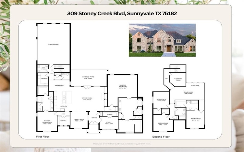 309 Stoney Creek Boulevard, Sunnyvale, TX 75182, 5 Habitaciones Habitaciones , ,5 BañosBaños,Residential,En Venta,309 Stoney Creek Boulevard,0,21104767